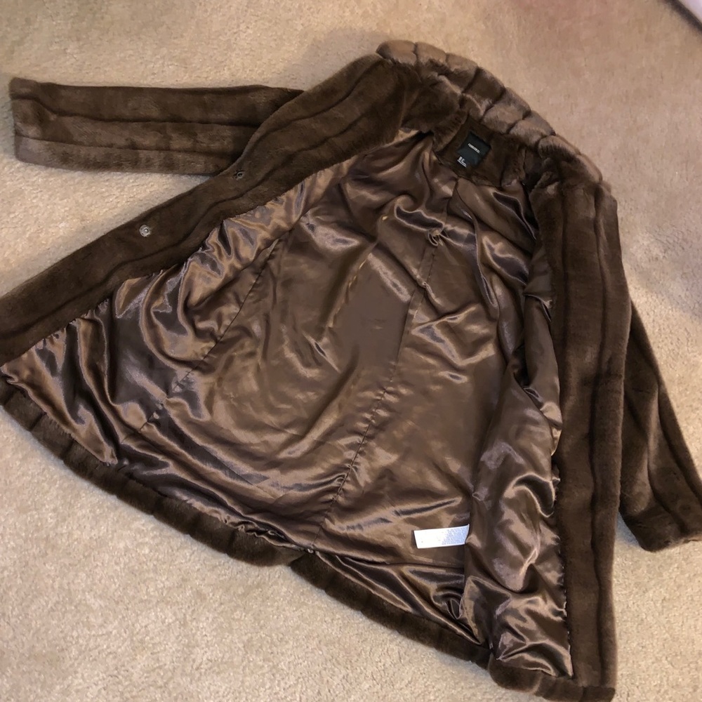 Forever 21 fur coat